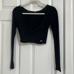 Alo Yoga Amelia long sleeve top